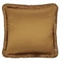 Dekoratives Kissen Dafne 13 Camel + Fringe Dark Gold