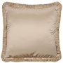 Decorative cushion Dafne Dark Gold 922 + Fringe Long Gold