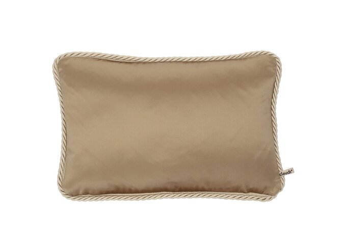 Kussen Dafne Dark Gold 922 + Paspel Gold