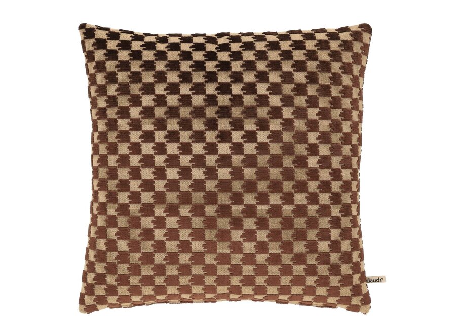 Coussin décoratif Edenna Dark Brown