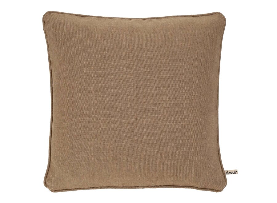 Decorative cushion Eva Bronze + Piping
