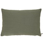 Coussin décoratif Evanna 230 Dark Mint + Zipper Sand