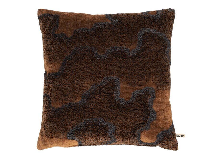 Coussin Guilly Exclusive Copper/Indigo
