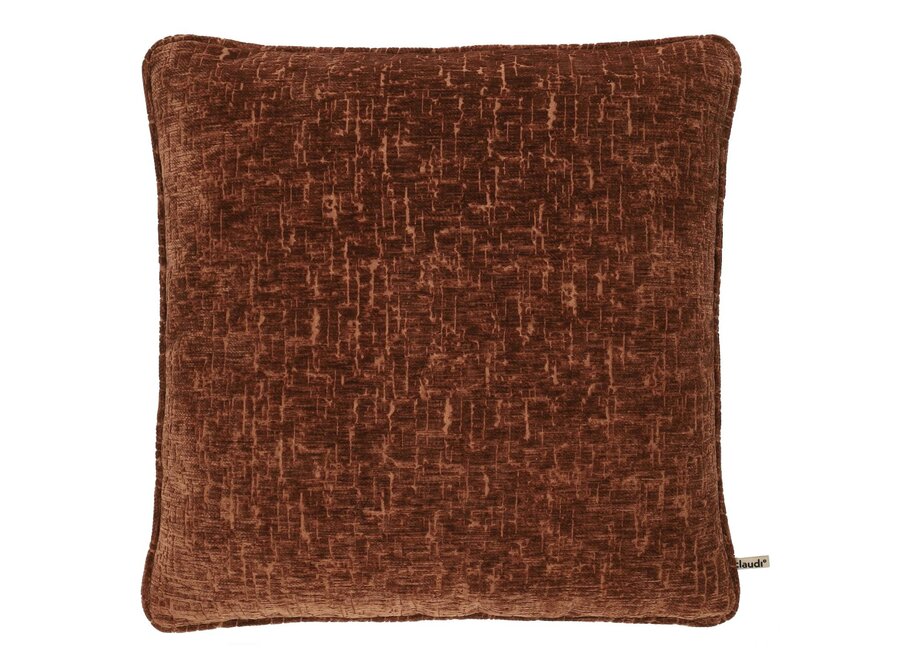 Coussin décoratif Izzy Copper + Piping