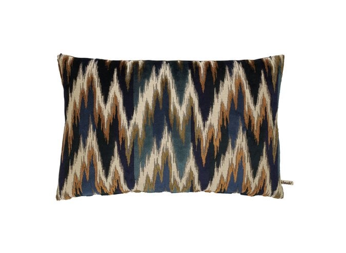 Kussen Marlyn Indigo/Gold