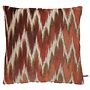 Dekoratives Kissen Marlyn Orange/Aubergine