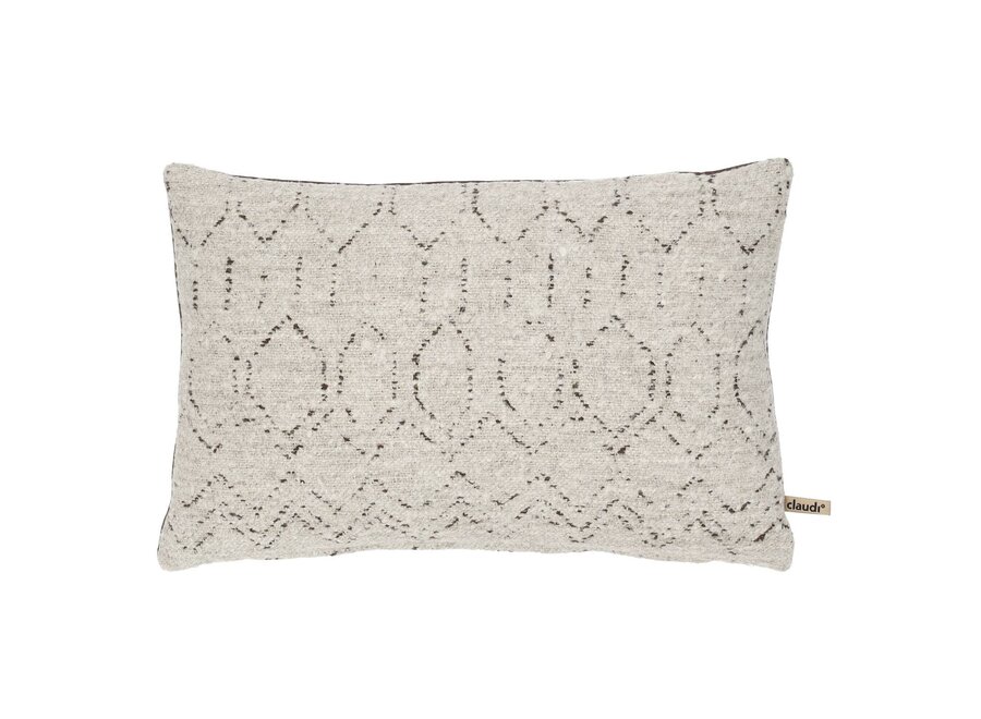 Coussin Maron Exclusive Off White
