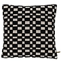 Decorative cushion Melanie Black/Sand