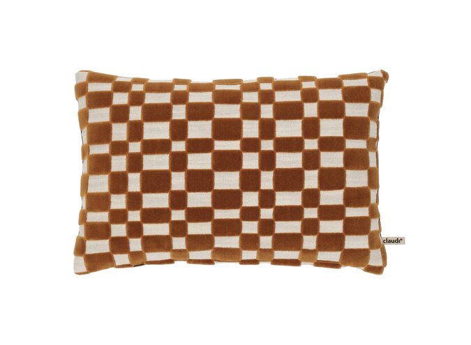 Kissen Melanie Sand/Burned Orange