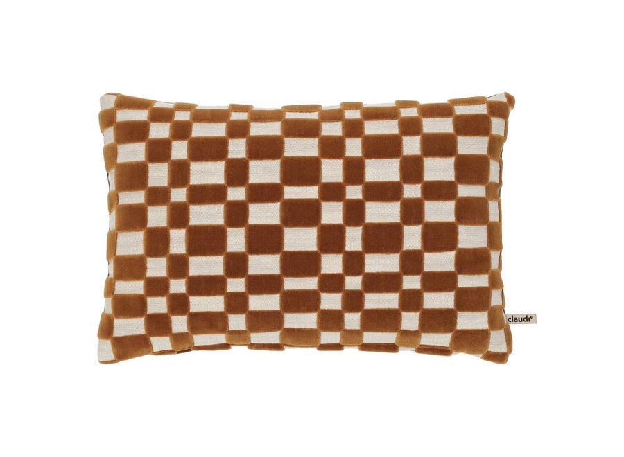 Cushion Melanie Sand/Burned Orange