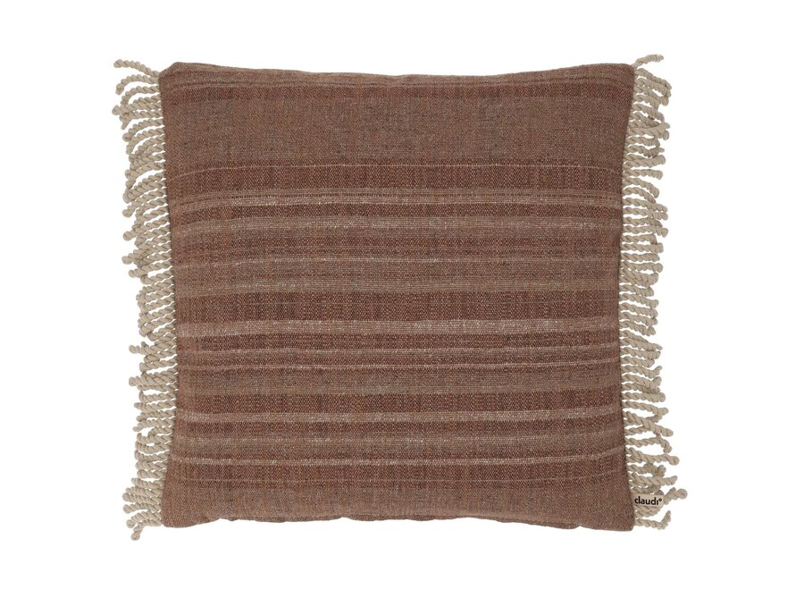 Dekoratives Kissen Nomma Rust + Bullion Linen