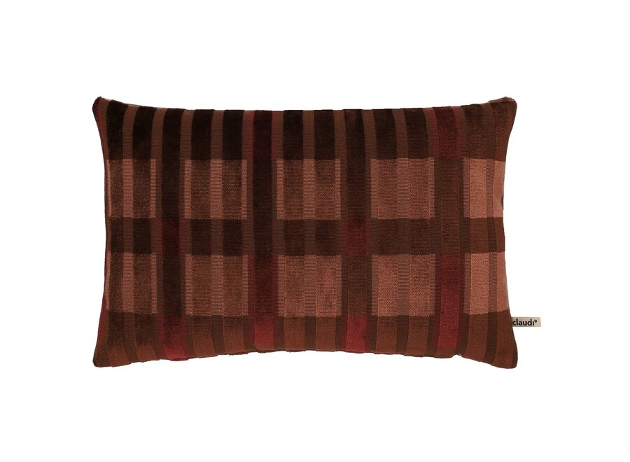 Kussen Nora Burgundy