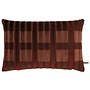 Coussin décoratif Nora Burgundy
