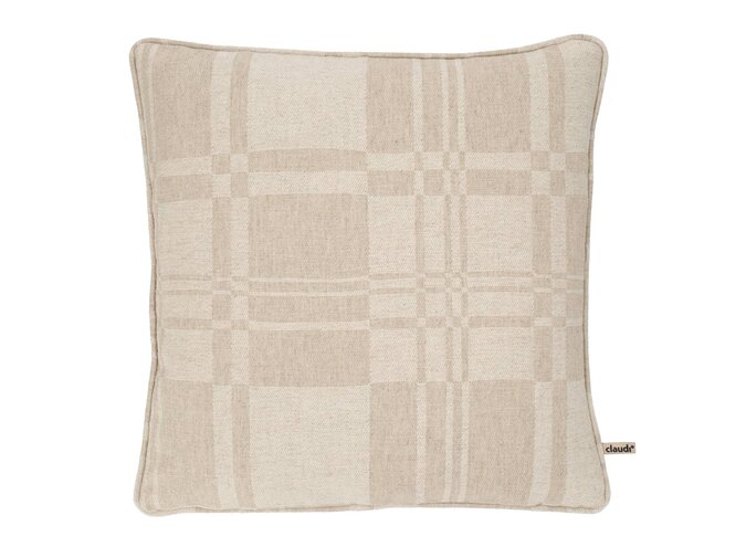Cushion Nouveau Sand + Piping