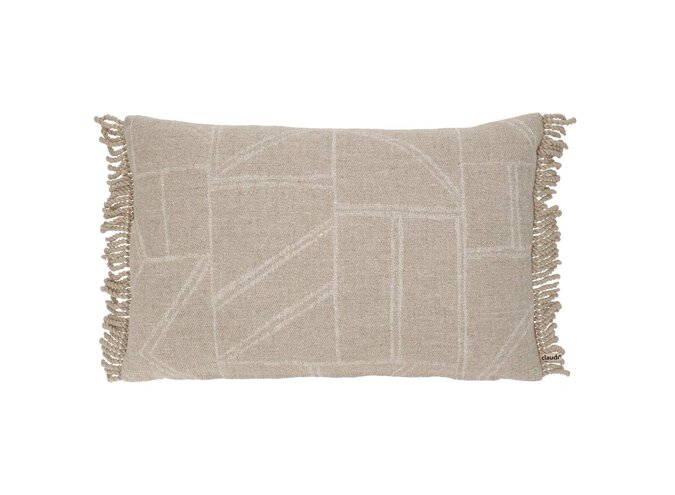 Kussen Odylla Sand + Bullion Linen