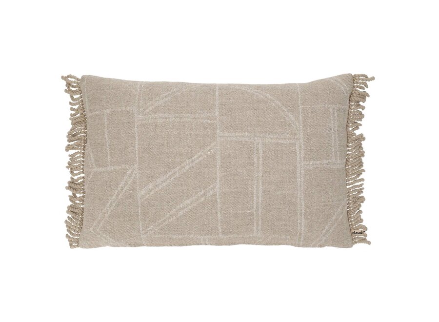 Kissen Odylla Sand + Bullion Linen