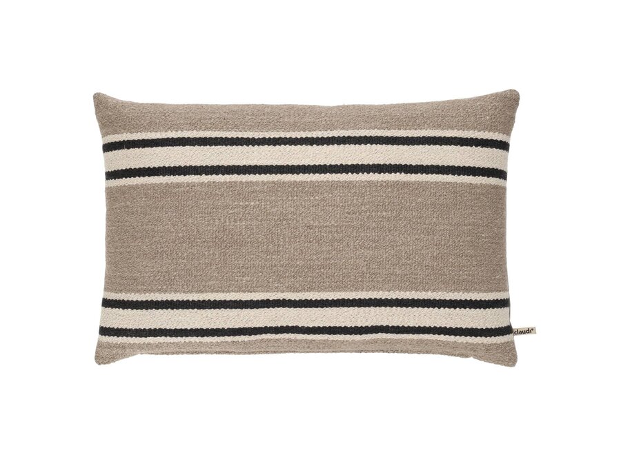 Sierkussen Omballa Sand/Anthracite