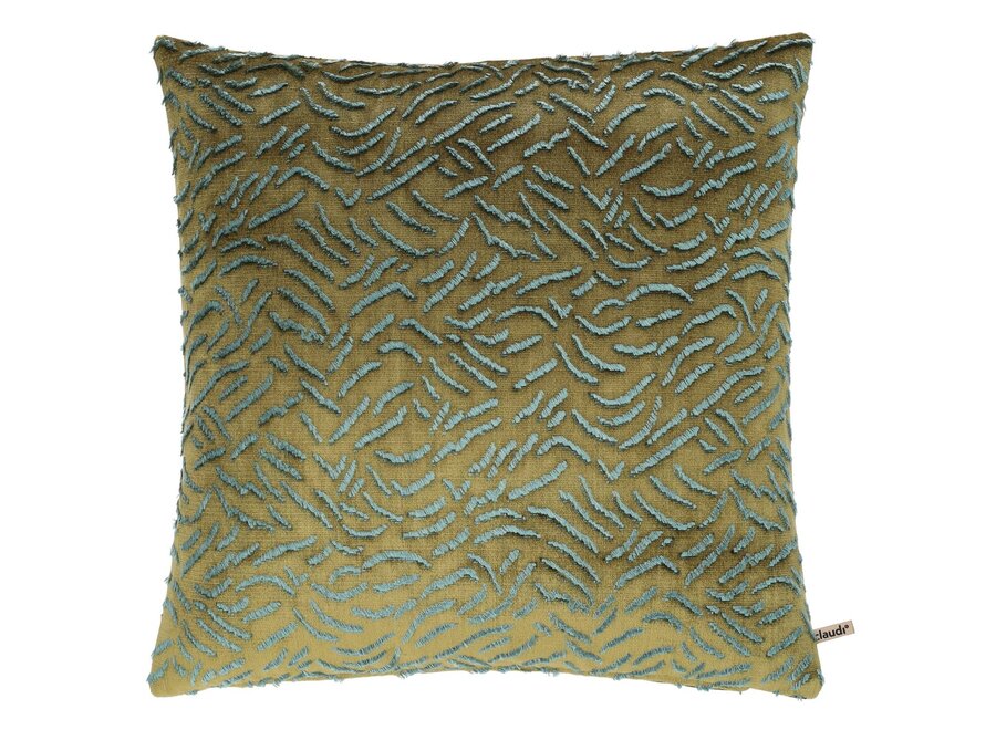 Coussin Premyo Moss/Vintage Blue