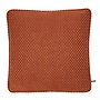 Decorative cushion Riko Burned Orange + Piping
