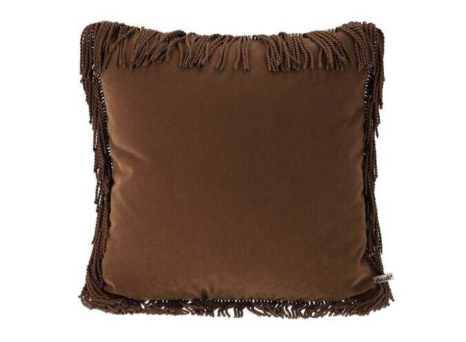 Coussin Rosana Camel + Bullion Small Copper