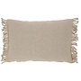 Decorative cushion Sallie Sand + Bullion Linen