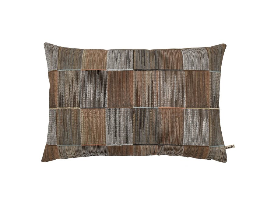 Decorative cushion Senkani Copper/Celadon
