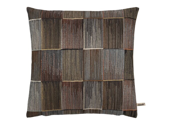 Kissen Senkani Dark Brown/Celadon