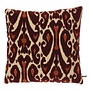Decorative cushion Sorato Exclusive Orange/Aubergine