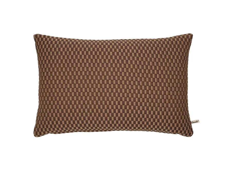Dekoratives Kissen Tessel Exclusive Chocolate