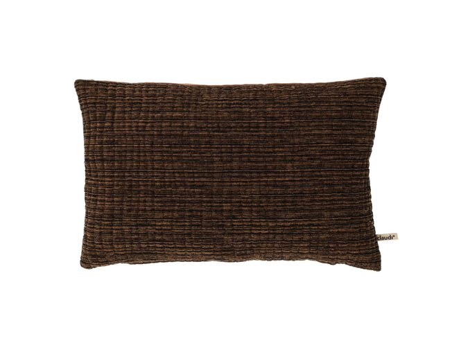 Coussin Tiepollo Stripes Camel/Black