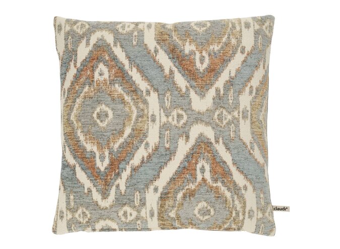 Kussen Trendus Iced Blue/Rust