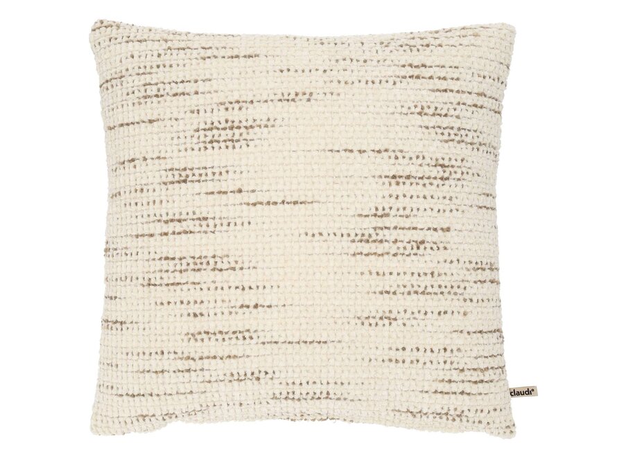 Coussin décoratif Varetti Brown/Off White