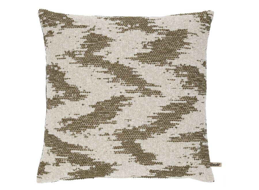 Decorative cushion Ziban Olive