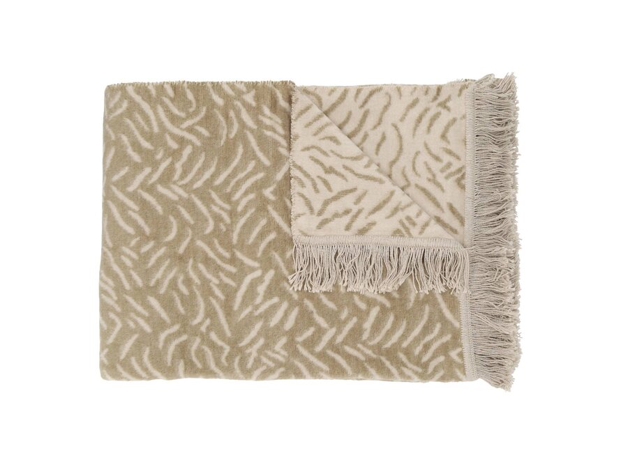 Plaid Premyo Naturel
