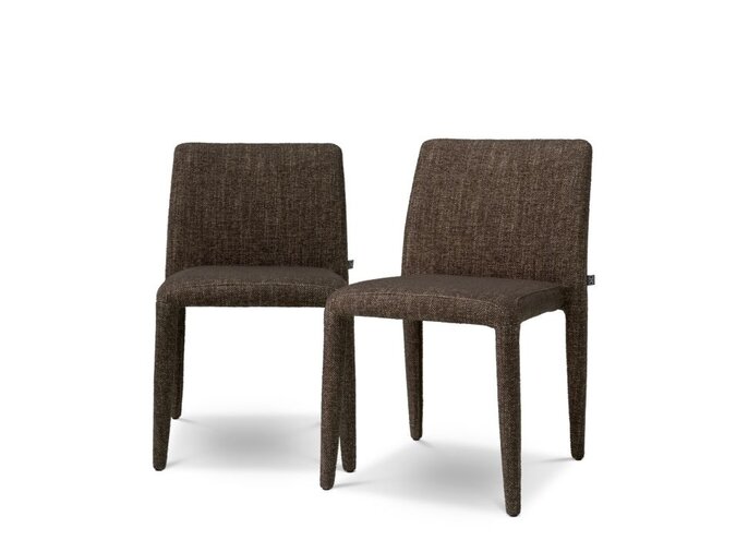 Eetkamerstoel Leiza set van 2 - Renato brown
