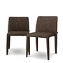 Esszimmerstuhl 'Leiza' 2er Set - Renato brown