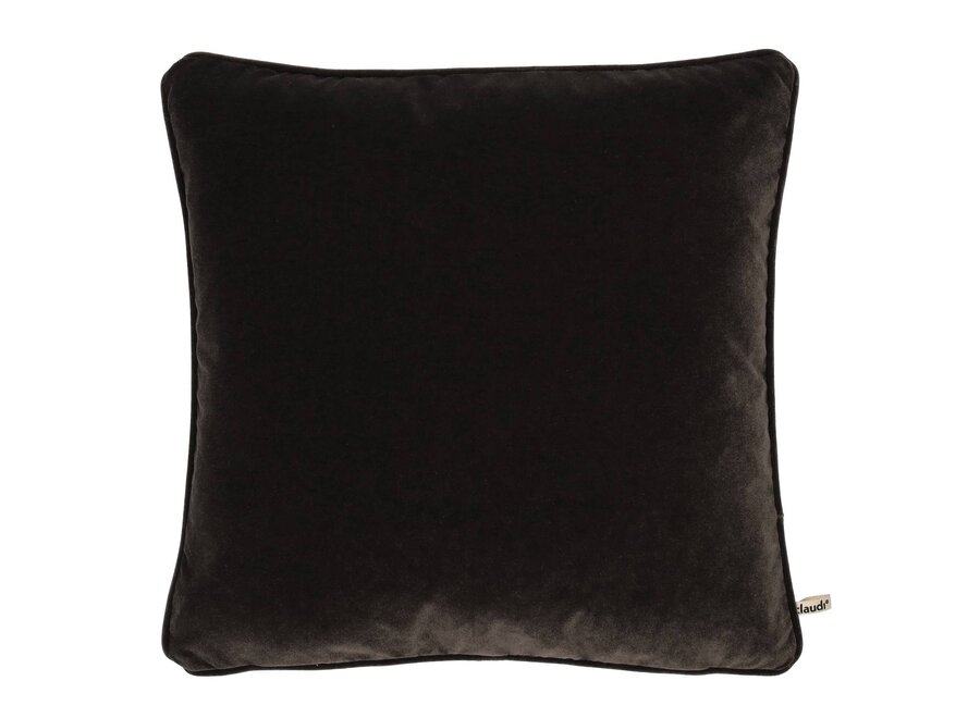 Cushion Rosana Chocolate + Piping