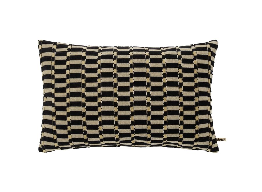 Coussin décoratif Martha Exclusive Black/Gold