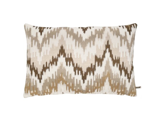Cushion Landessa Taupe/Gold