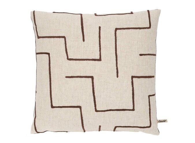 Kussen Veilla Natural/Brown