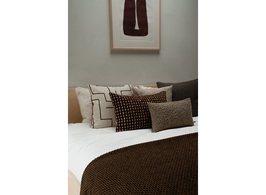 Coussin décoratif Moutas Dark Sand