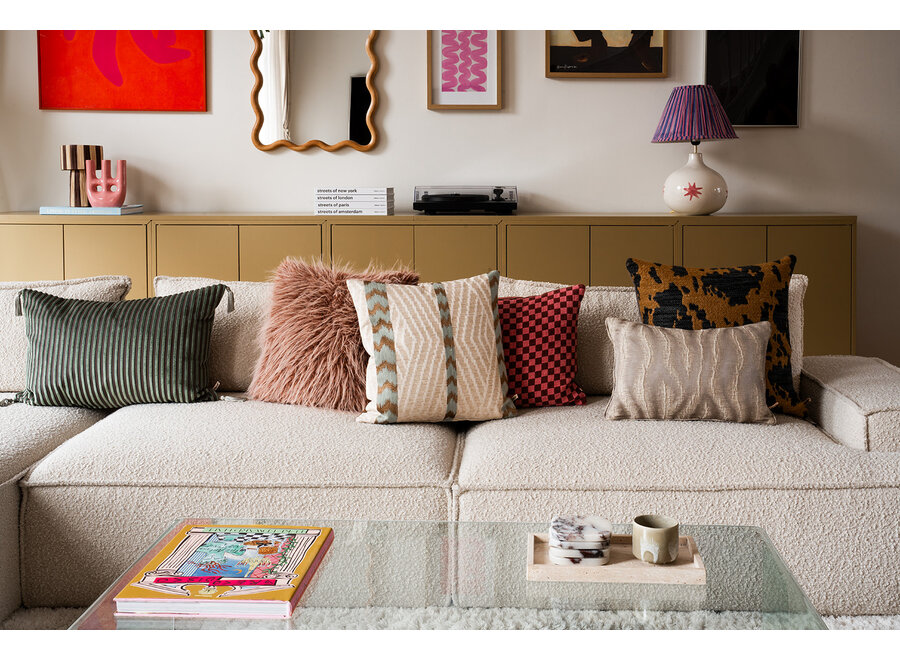 Coussin décoratif Bowey Ash Rose