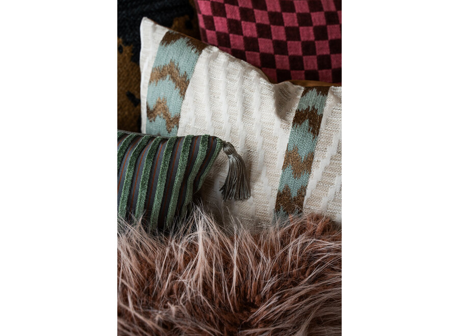Coussin décoratif Indus Gold/Celadon