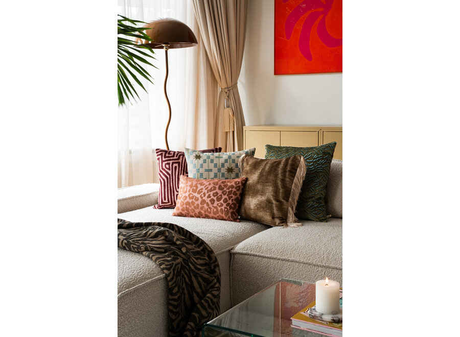 Dekoratives Kissen Leony Pink