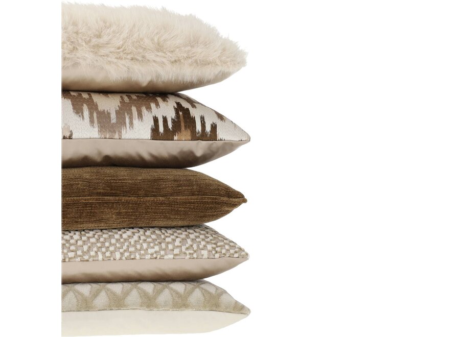 Dekoratives Kissen Hairfy Off White