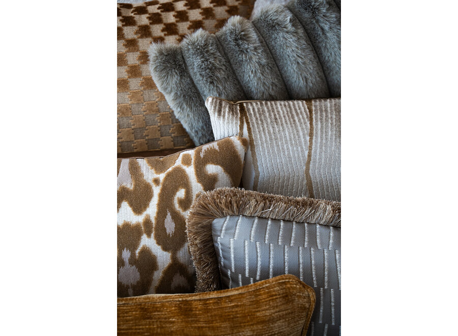 Coussin décoratif Becha Taupe