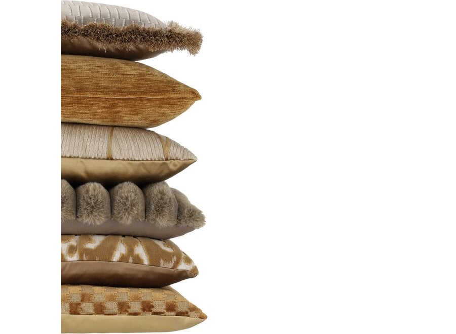 Coussin décoratif Edenna Dark Gold