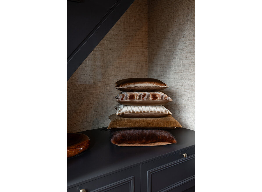 Coussin décoratif Bemella Copper/Brown