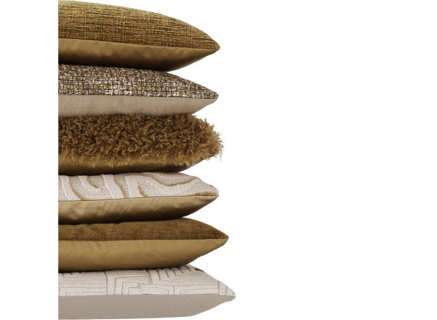 Coussin décoratif Duco Dark gold