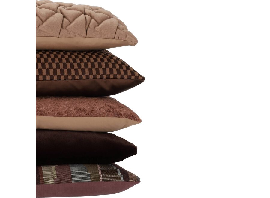 Coussin décoratif Areka Exclusive Ash rose
